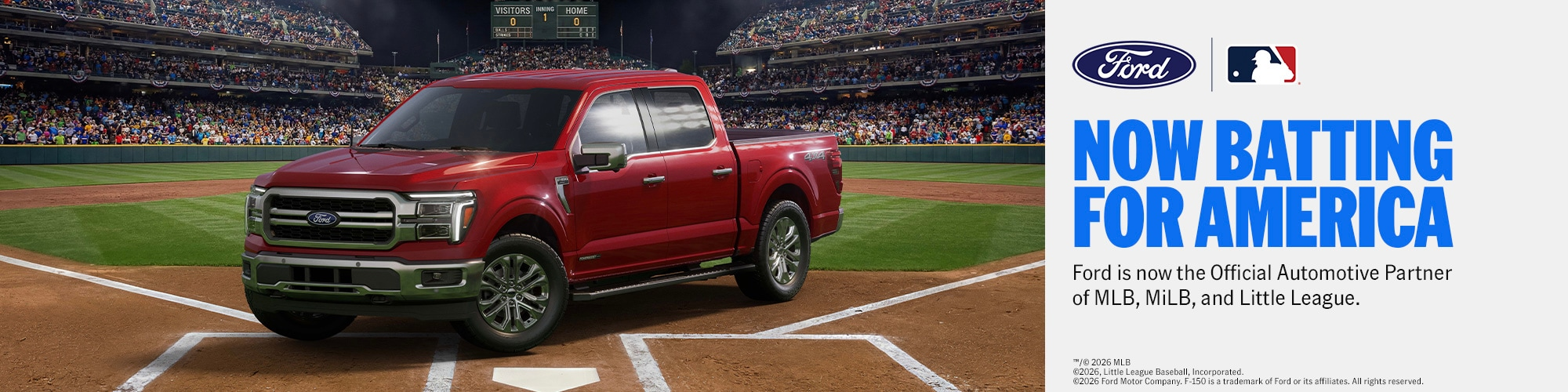 Now Batting for America at Great Lakes Ford Lincoln of Muskegon in Muskegon MI