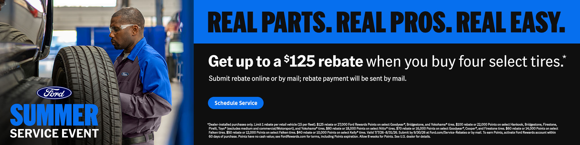 Real Parts.Real Pros.Real Easy. at Great Lakes Ford Lincoln of Muskegon in Muskegon MI