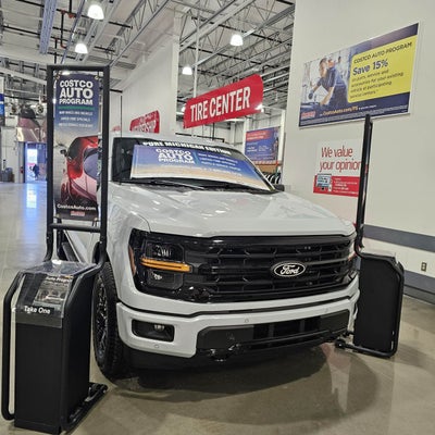 Pure Michigan Edition Ford F-150 from Great Lakes Ford on display inside the Fruitport Costco